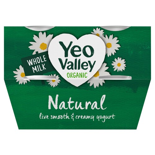 Yeo Valley Organic Natural Whole Milk 