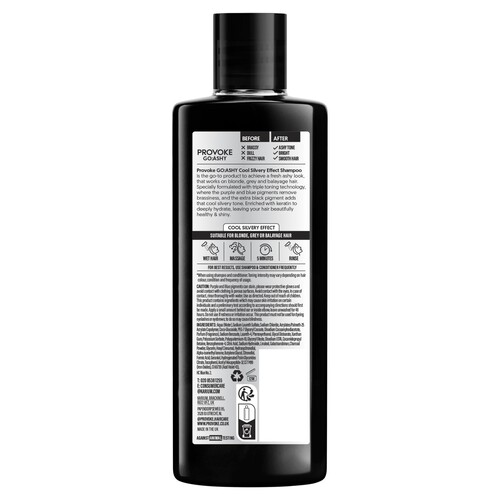 Provoke Go Ashy Silver Effect Shampoo 