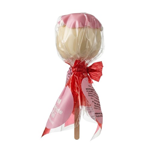 White Chocolate Apple With Toppings