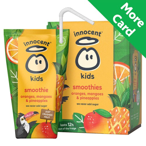 Innocent Smoothies Kids Oranges, Mangoes & Pineapples Juice