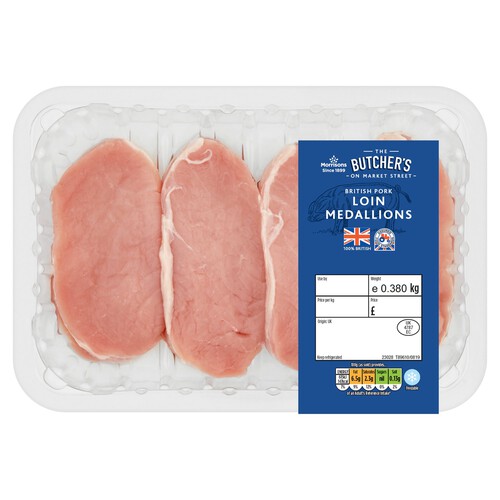 Morrisons British Pork Loin Medallions