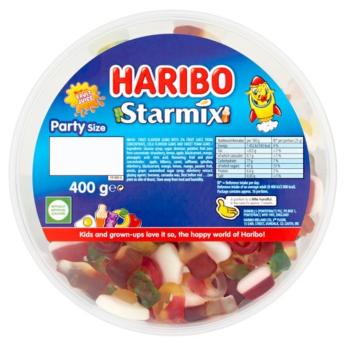 Haribo Starmix Sweets Drum 