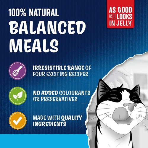 FELIX As Good As it Looks Senior 7+ Fish In Jelly Wet Cat Food 12x85g