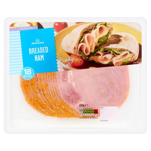 Morrisons Breaded Ham Slices 400g