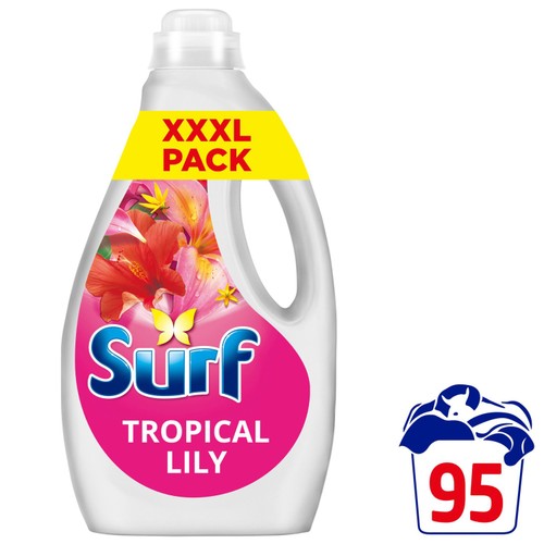Surf Washing Liquid Tropical Lily 95 Washes 