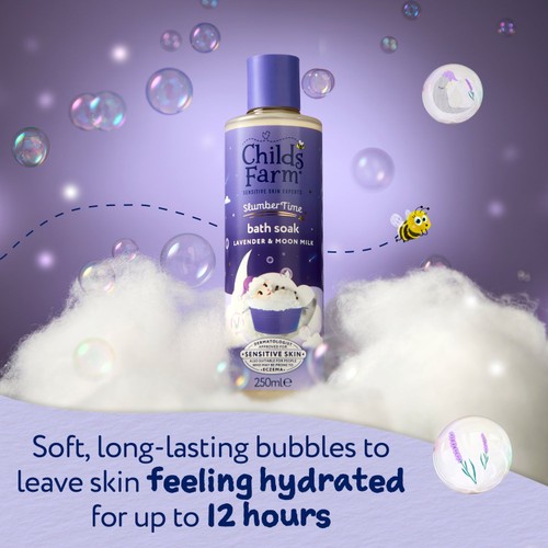 Childs Farm Slumbertime Bath Soak Lavender & Moon Milk
