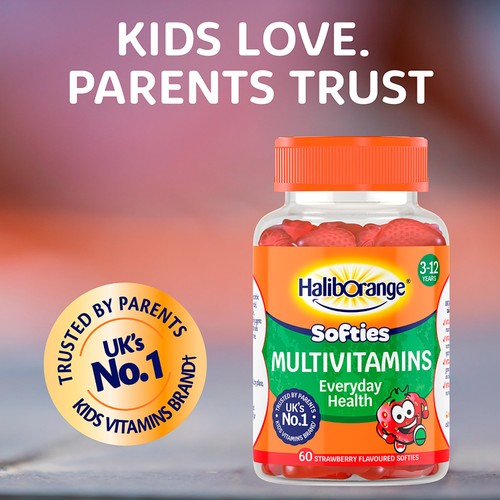 Haliborange Multivitamin  Softies 60's Strawberry