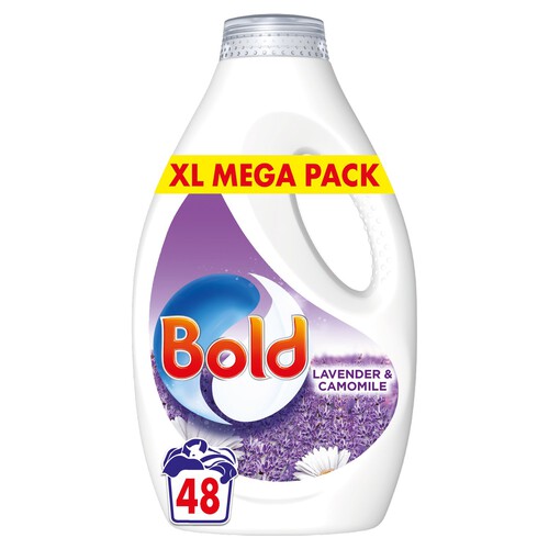 Bold Washing Liquid Lavender And Camomile 48 Washes 