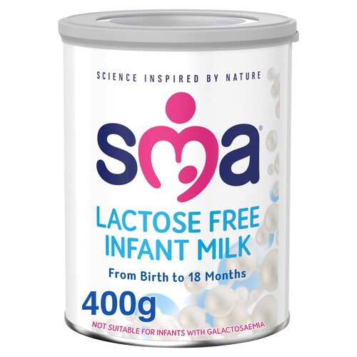 SMA Lactose Free Baby Milk Formula From Birth