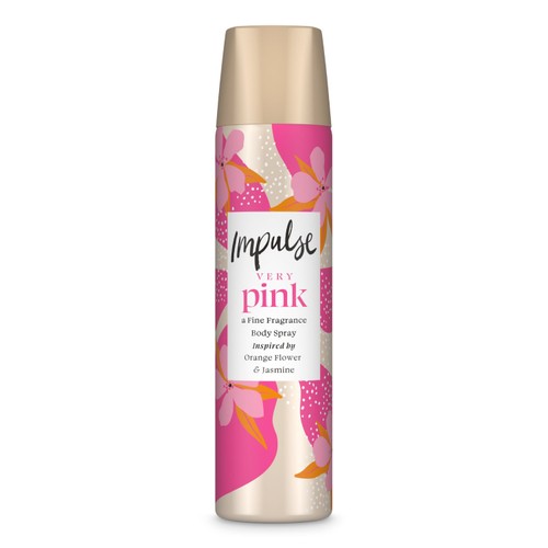 Impulse Very Pink Body Spray Deodorant