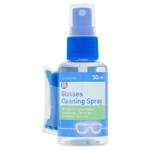 Morrisons Peach Ethical Spectacle Spray & Cloth