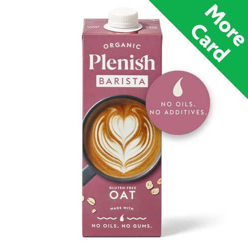 Plenish Organic Gluten Free Oat Barista Milk 