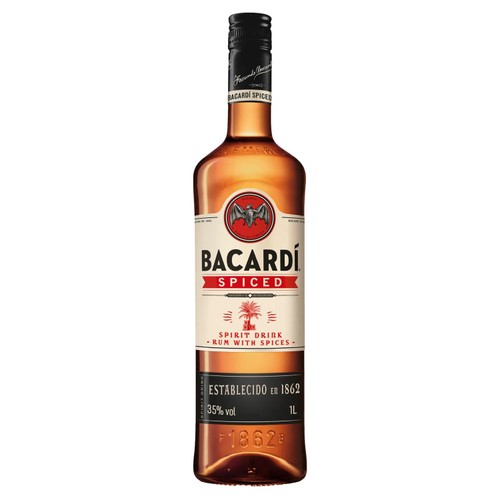 Bacardi Spiced Premium Rum Spirit Drink