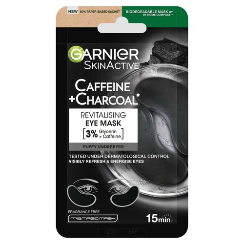 Garnier Caffeine Charcoal Eye Mask