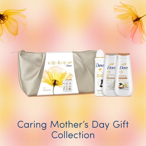 With Love From Dove Pampering Beauty Bag