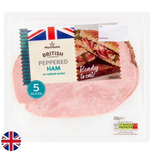 Morrisons British Peppered Ham 
