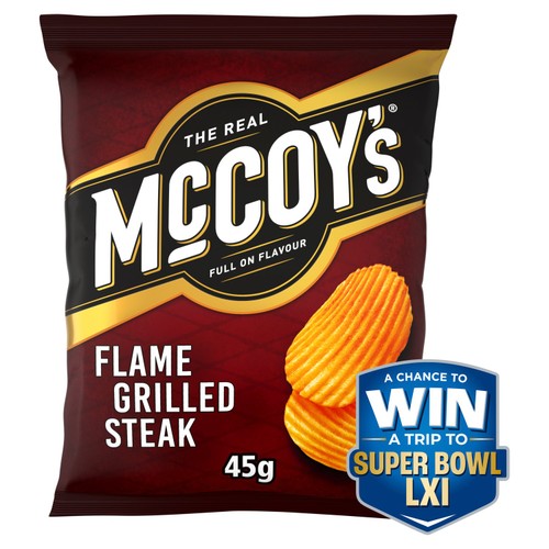 McCoy's Flame Grilled Steak Crisps