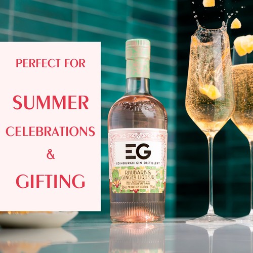 Edinburgh Gin Rhubarb & Ginger Liqueur