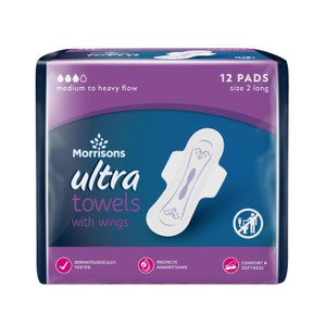 Morrisons Super Ultra Towels with Wings