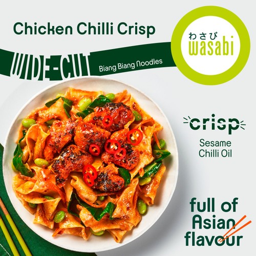 Wasabi Chicken Chilli Crisp Biang Biang Noodles