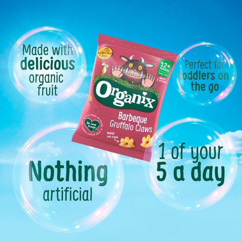 Organix Barbecue Gruffalo Claws 12 Months +