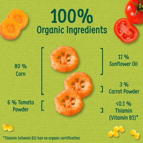 Organix Finger Foods Tomato Slices