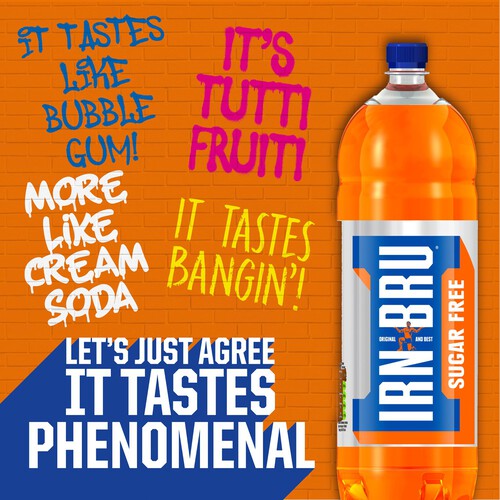 IRN-BRU Sugar Free Soft Drink