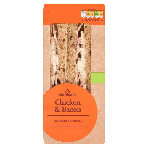 Morrisons Roast Chicken & Bacon Sandwich