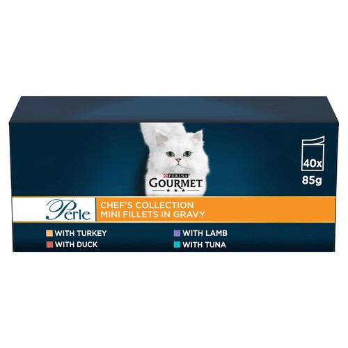 Gourmet Perle Chef s Collection In Gravy Wet Cat Food Morrisons Online Groceries Offers