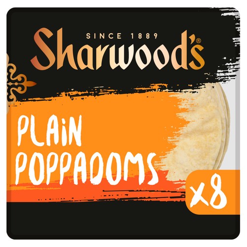 Sharwoods Sharwood's Plain Poppadoms