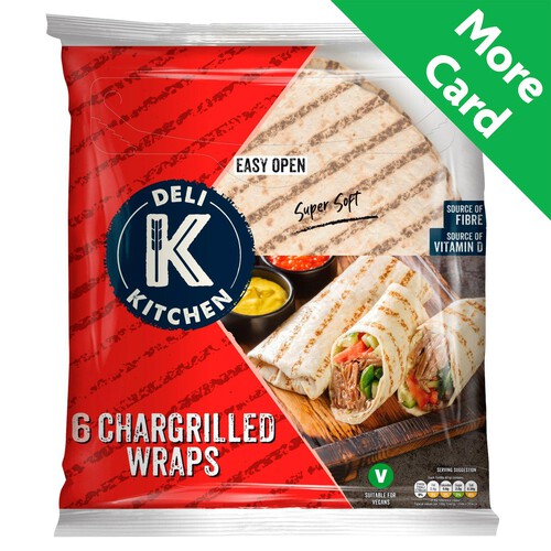 Deli Kitchen Chargrilled Wraps 