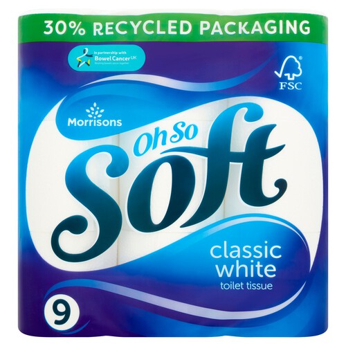 Morrisons Toilet Tissue White 