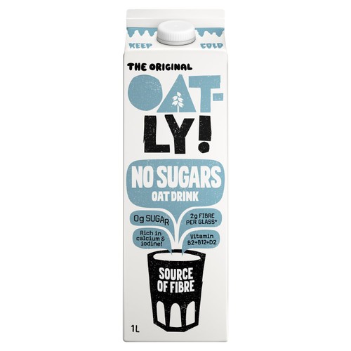 Oatly Oat Drink No Sugar Chilled 1L
