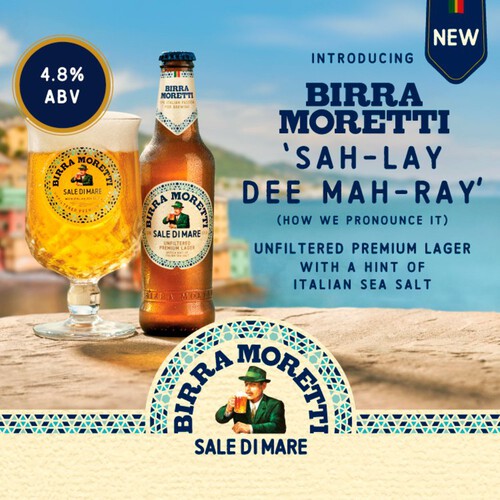 Birra Moretti Sale Di Mare 