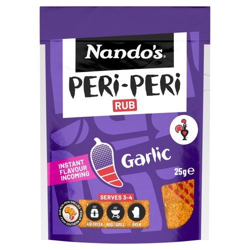 Nando's Peri-Peri Rub Garlic Medium 25g