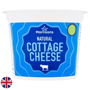 Morrisons Natural Full Fat Cottage Cheese 300g
