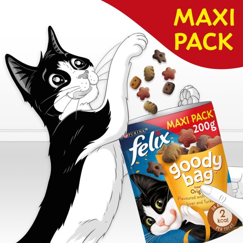 Felix Goody Bag Cat Treats Original Mix