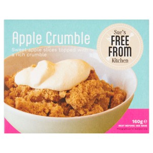 Sue's Free From Kitchen Apple Crumble 160g