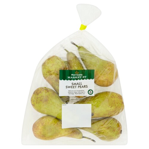 Morrisons Small Sweet Pears  Min 5 Fruit