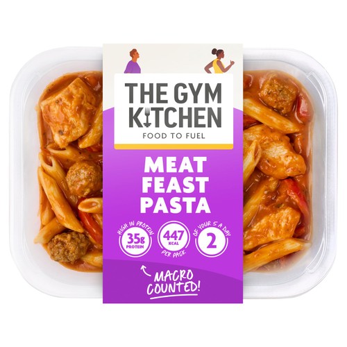 The Gym Kitchen Meat Feast Pasta 400g