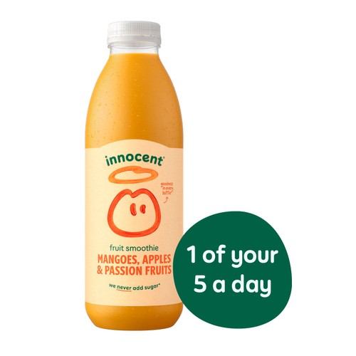 Innocent Mangoes Passion Fruits & Apples Smoothie 
