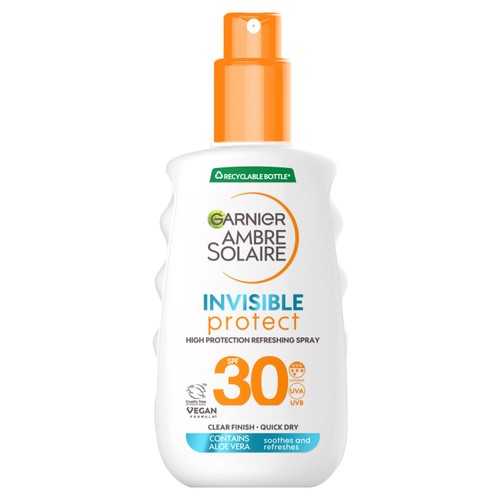 Ambre Solaire Invisible Protect Spray SPF 30   150ml