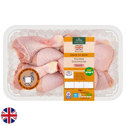 Morrisons british chicken drumsticks