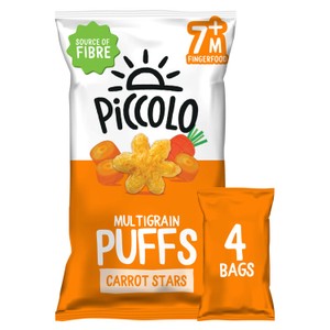 Piccolo Carrot Star Puffs