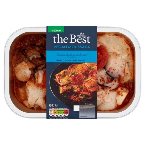 Morrisons The Best Vegan Moussaka 