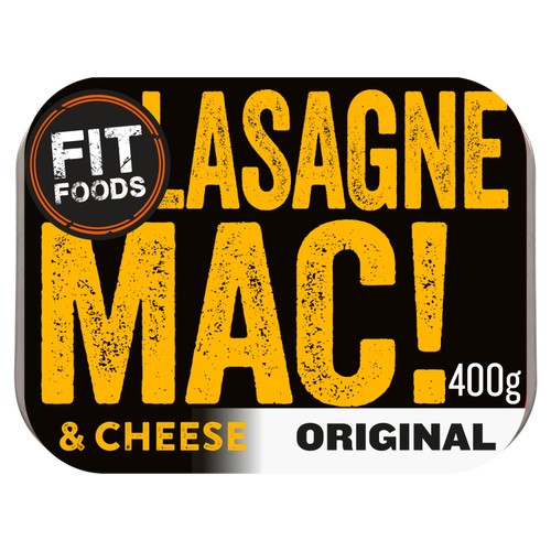Fit Foods Mac & Cheese Lasagne 400G