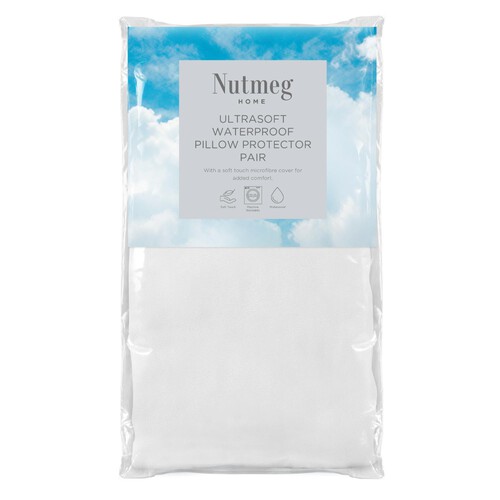 Nutmeg Home Ultrasoft Pillow Pair Protectors