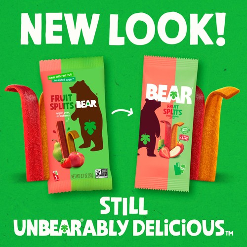 Bear Fruit Splits Family Pack 9X20G