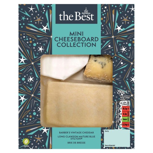 Morrisons The Best 3 Cheese Selection Pack 290g