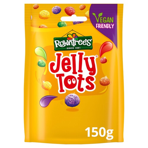 Rowntree's Jelly Tots Sweets Sharing Pouch Vegan